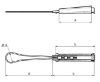 Picture of Fibrain AT-UO-AOFT Anchoring tension clamp for flat cables